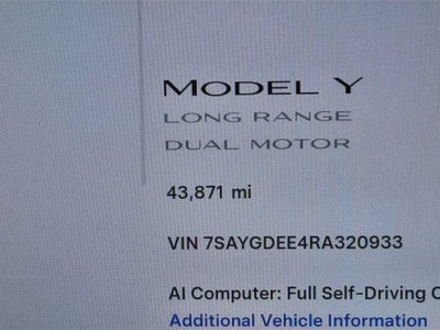 2024 Tesla Model Y Long Range