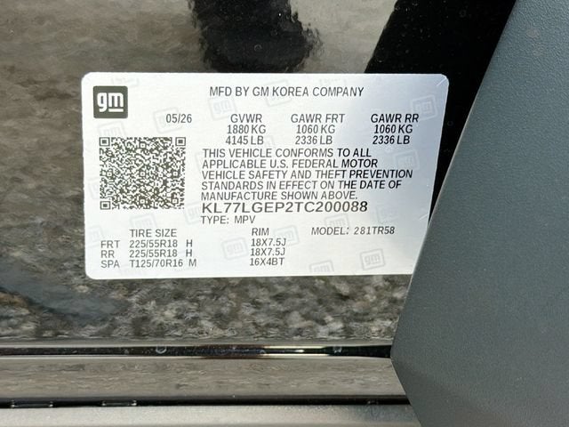 2026 Chevrolet Trax 1RS