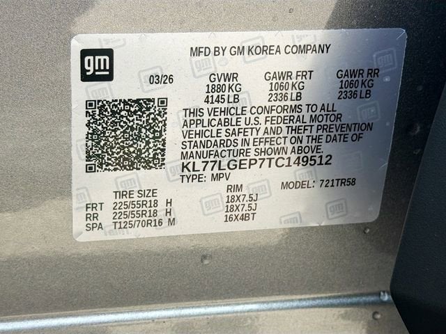 2026 Chevrolet Trax 1RS