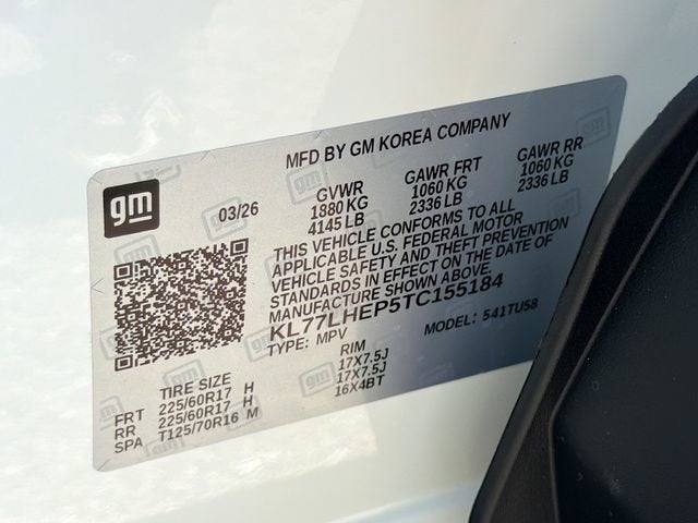 2026 Chevrolet Trax LT