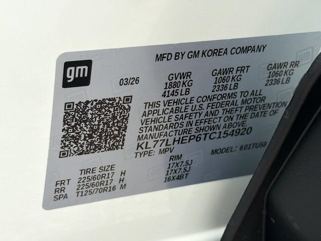 2026 Chevrolet Trax LT