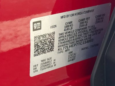 2026 Chevrolet Trax LT