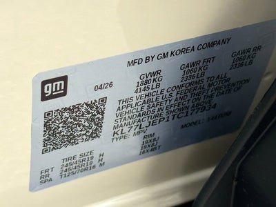 2026 Chevrolet Trax 2RS