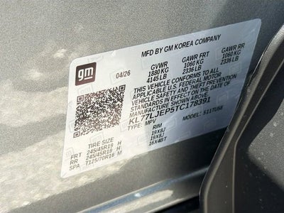 2026 Chevrolet Trax 2RS