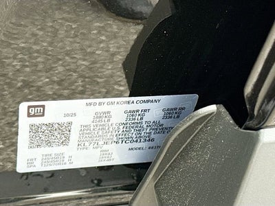 2026 Chevrolet Trax 2RS