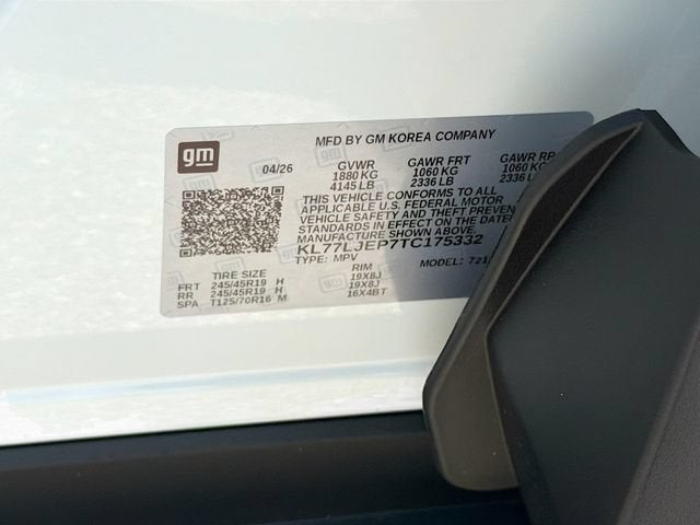 2026 Chevrolet Trax 2RS