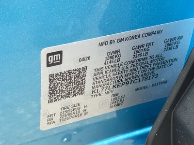 2026 Chevrolet Trax ACTIV