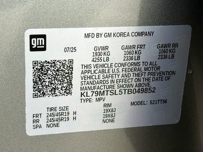 2026 Chevrolet Trailblazer RS