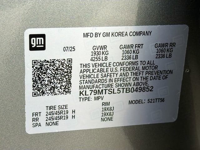 2026 Chevrolet Trailblazer RS