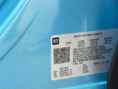 2026 Chevrolet Trailblazer RS