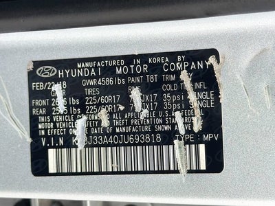2018 Hyundai Tucson SEL Plus