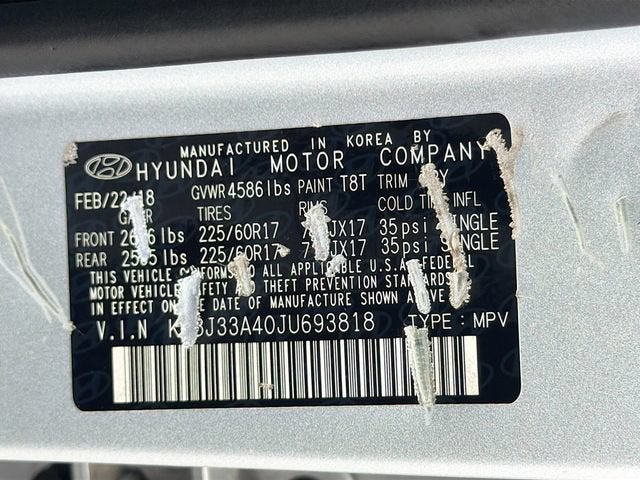 2018 Hyundai Tucson SEL Plus