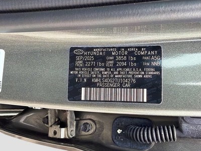 2026 Hyundai Elantra SEL Sport Premium