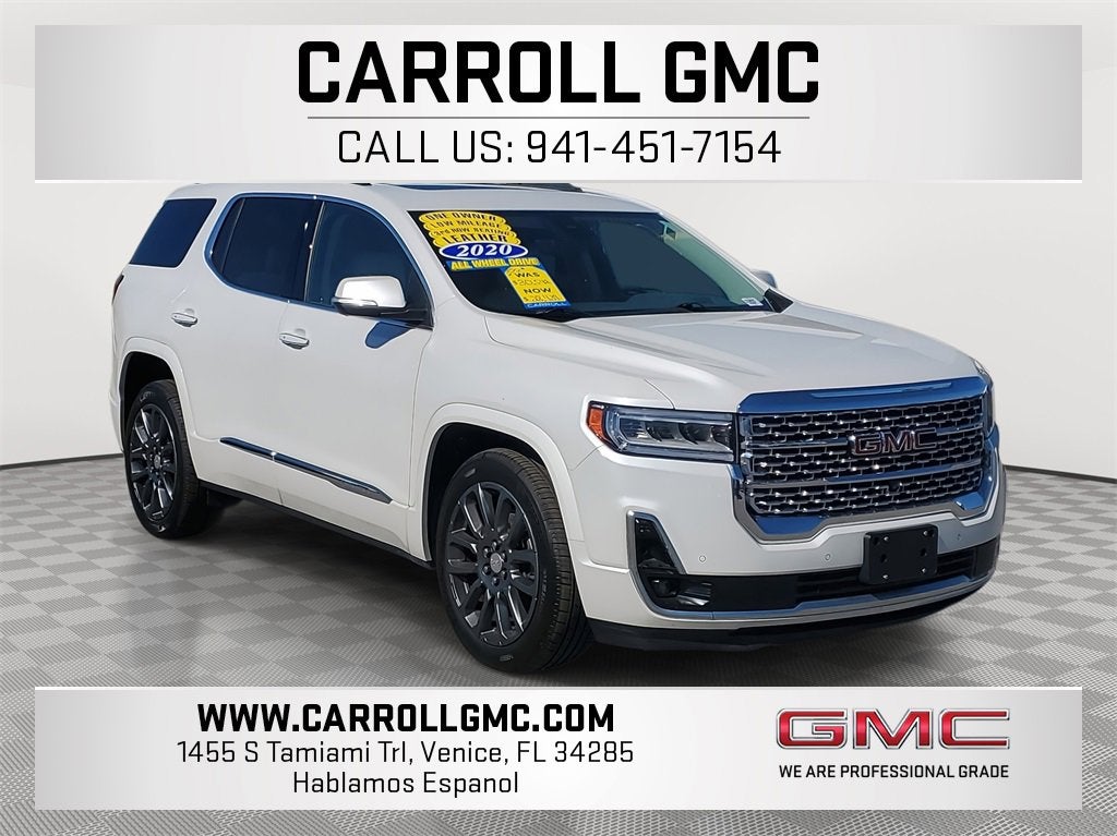 2020 GMC Acadia Denali