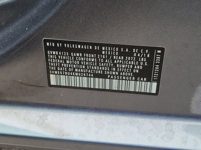 2019 Volkswagen Jetta 1.4T SEL
