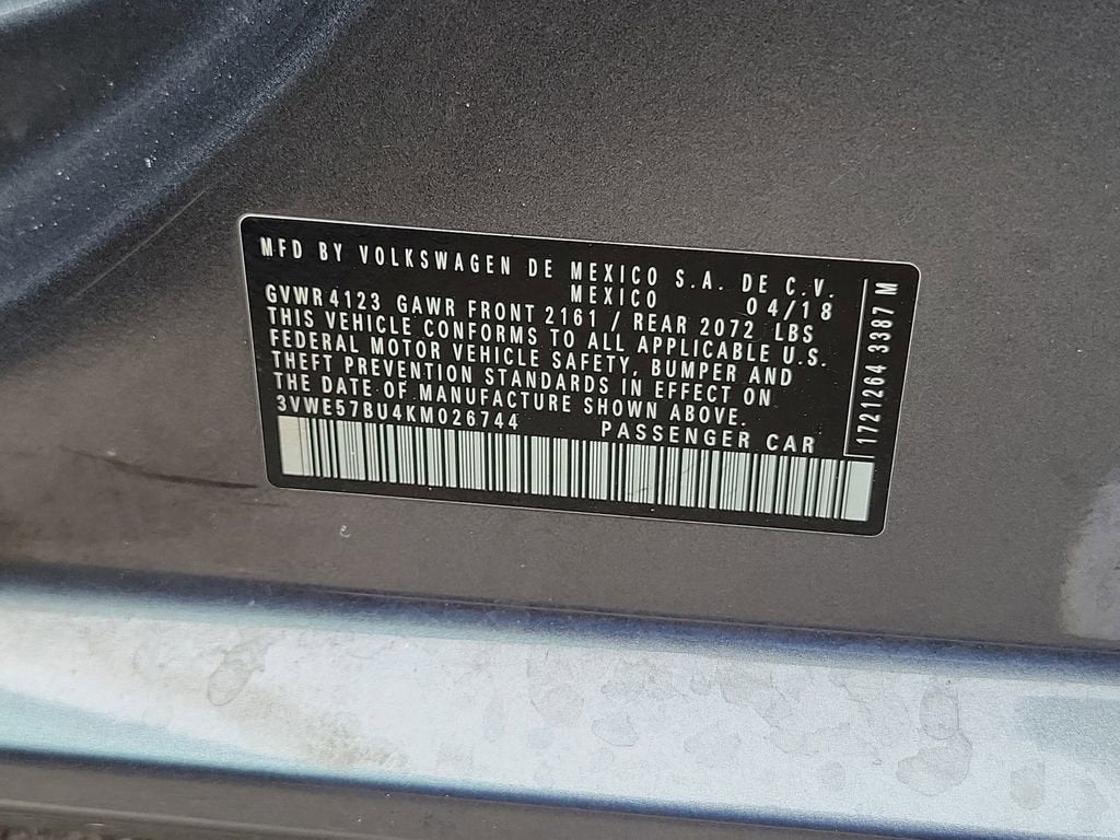 2019 Volkswagen Jetta 1.4T SEL