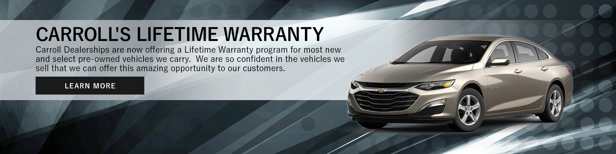 Carroll's Lifetime Warranty at Carroll Chevrolet Deland in DELAND FL